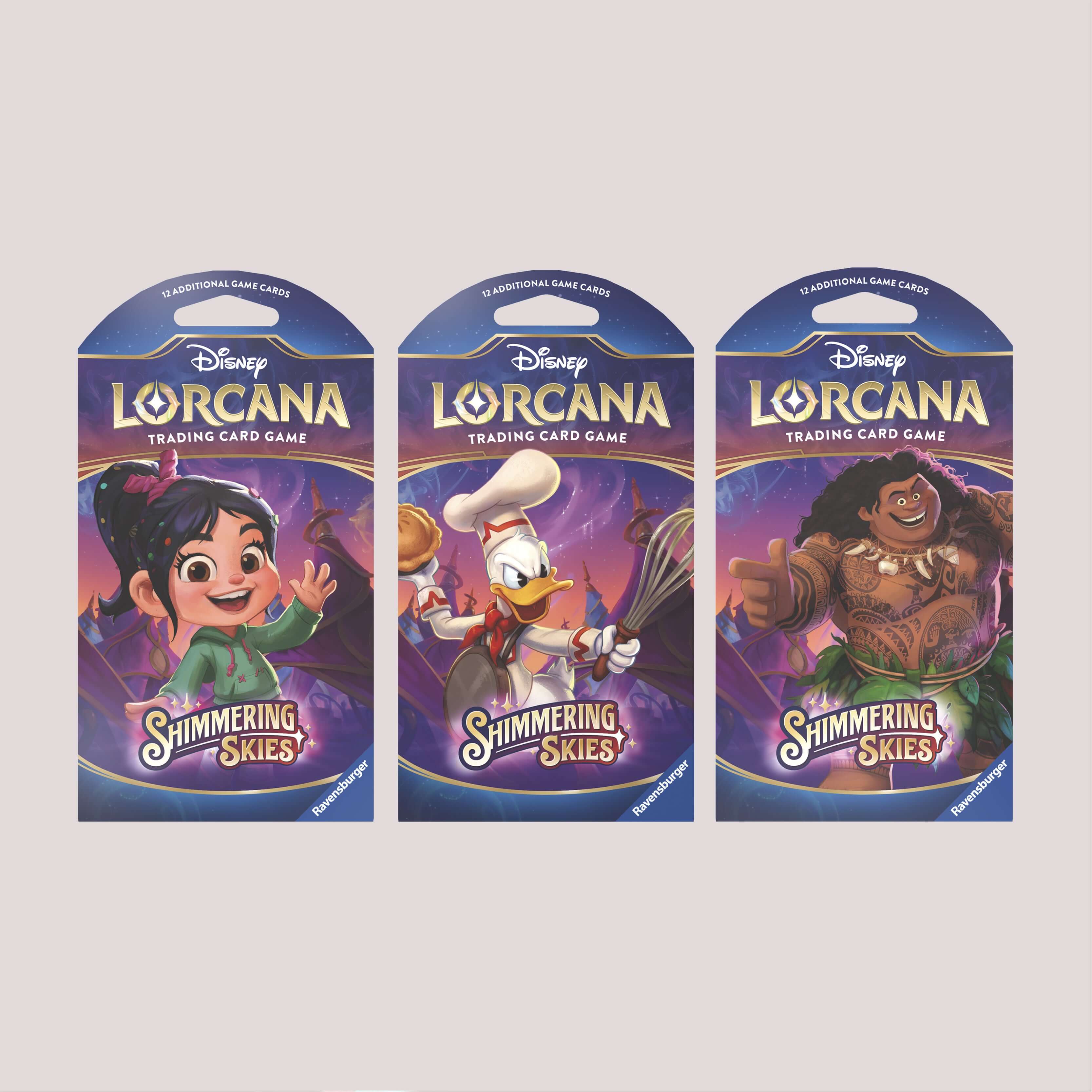 Disney Lorcana - Shimmering Skies Sleeved Booster Pack - Image 4