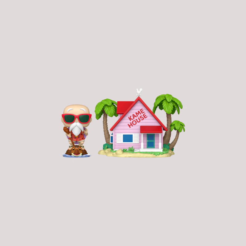 Funko POP! Town: Dragon Ball - Master Roshi at Kame House 14cm (#46) - Image 2