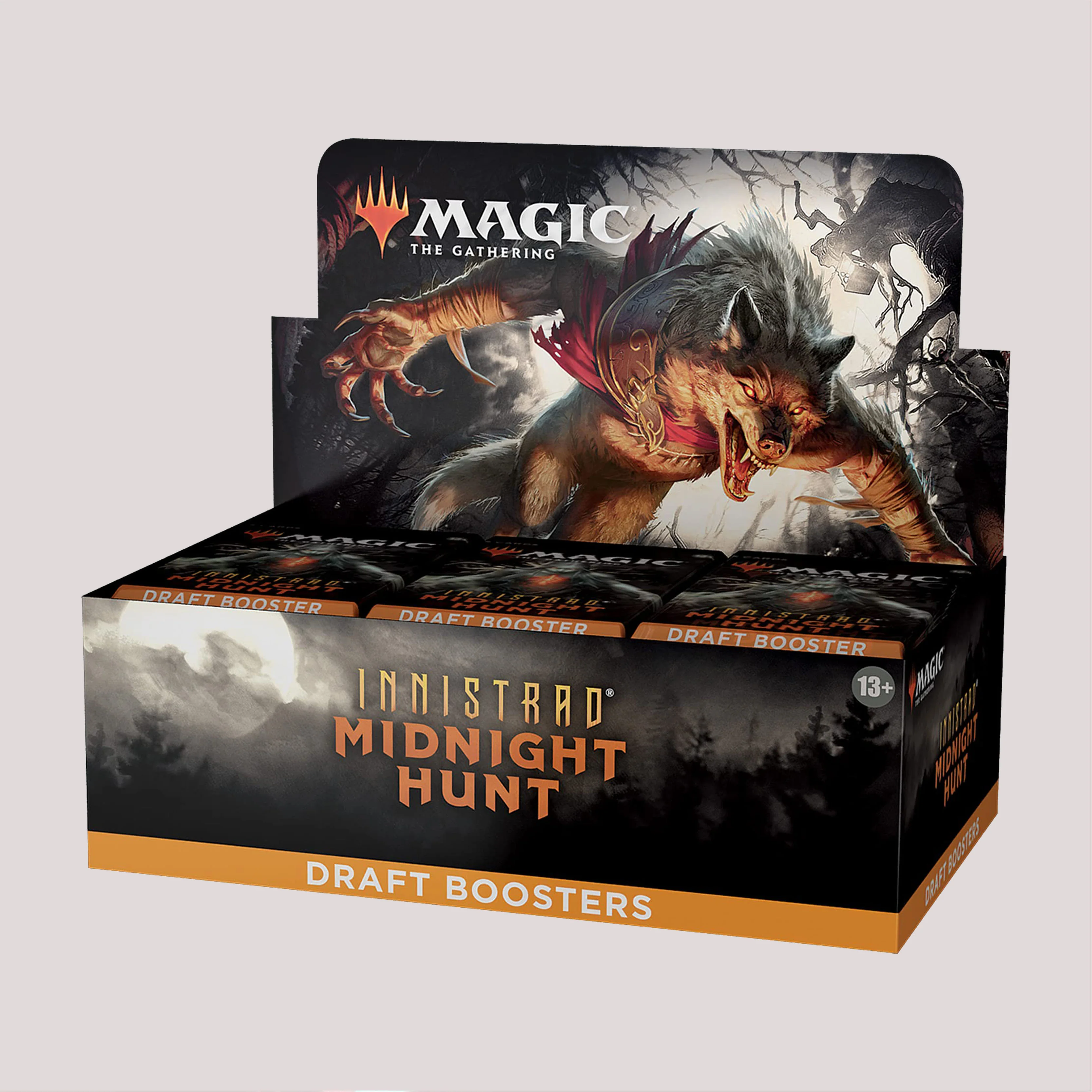 Magic: The Gathering - Innistrad: Midnight Hunt Draft Booster Box