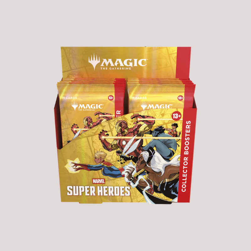 Magic: The Gathering - Marvel Super Heroes Collector Booster Box - Image 2