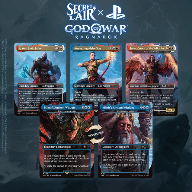 Magic the Gathering - Secret Lair: God of War Norse - Image 2