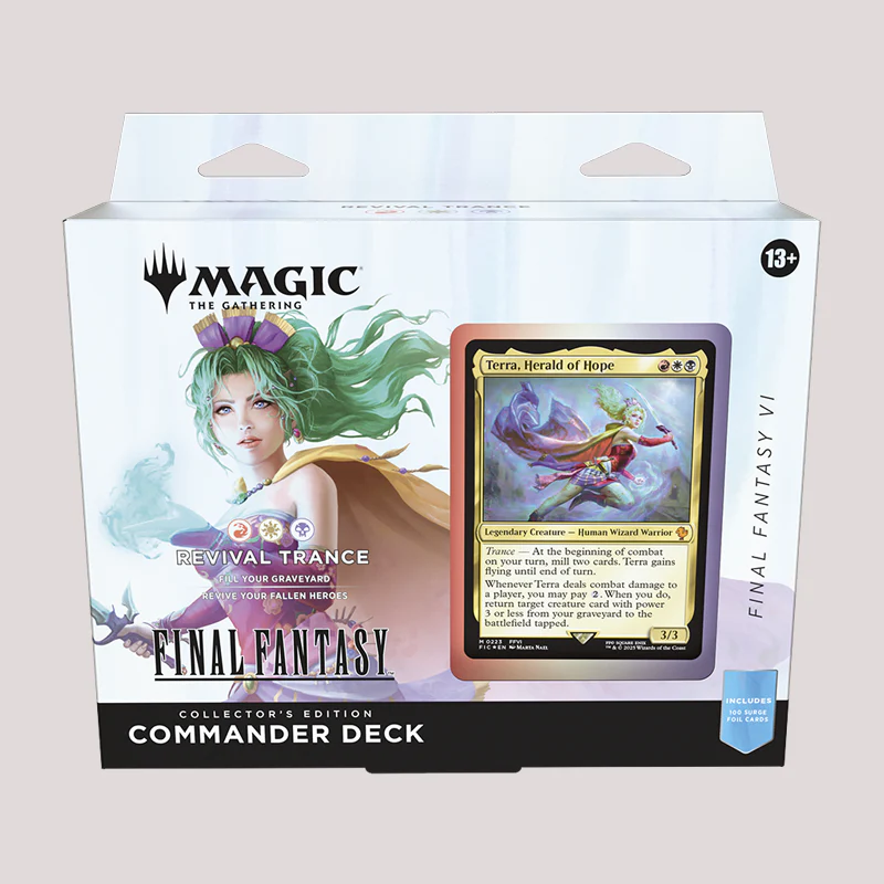 Magic: The Gathering - Final Fantasy Collector's Commander Foil Deck: Revival Trance