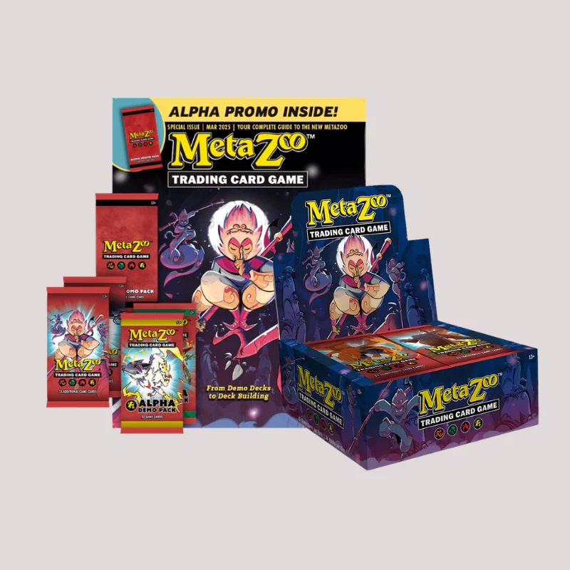 MetaZoo Booster Box + Trading Card Pro Bundle