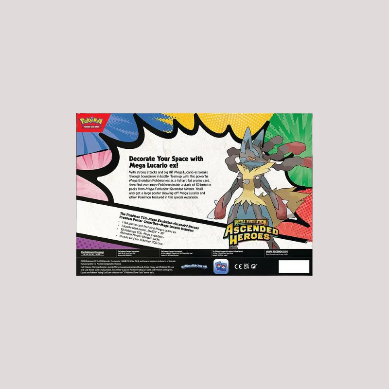 Pokémon - Ascended Heroes Premium Poster Collection: Mega Lucario - Image 2