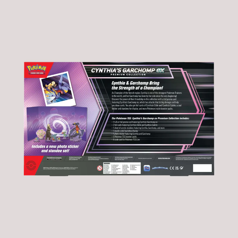 Pokémon - Cynthia's Garchomp ex Premium Collection - Image 2