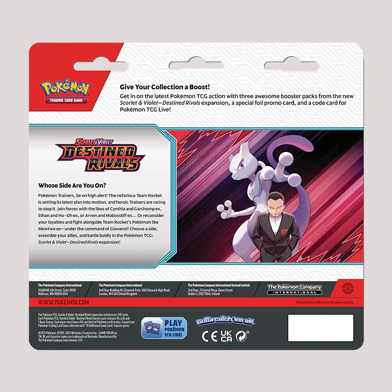 Pokémon - Destined Rivals 3-Booster Blister - Image 4