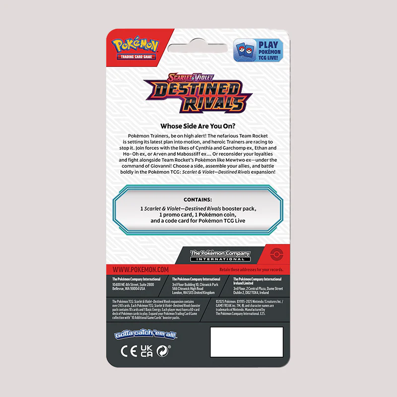 Pokémon - Destined Rivals Checklane Blister: Eevee - Image 3