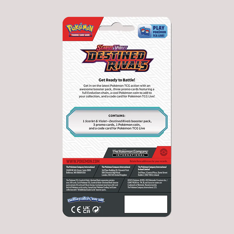 Pokémon - Destined Rivals Premium Checklane Blister: Skeledirge - Image 4