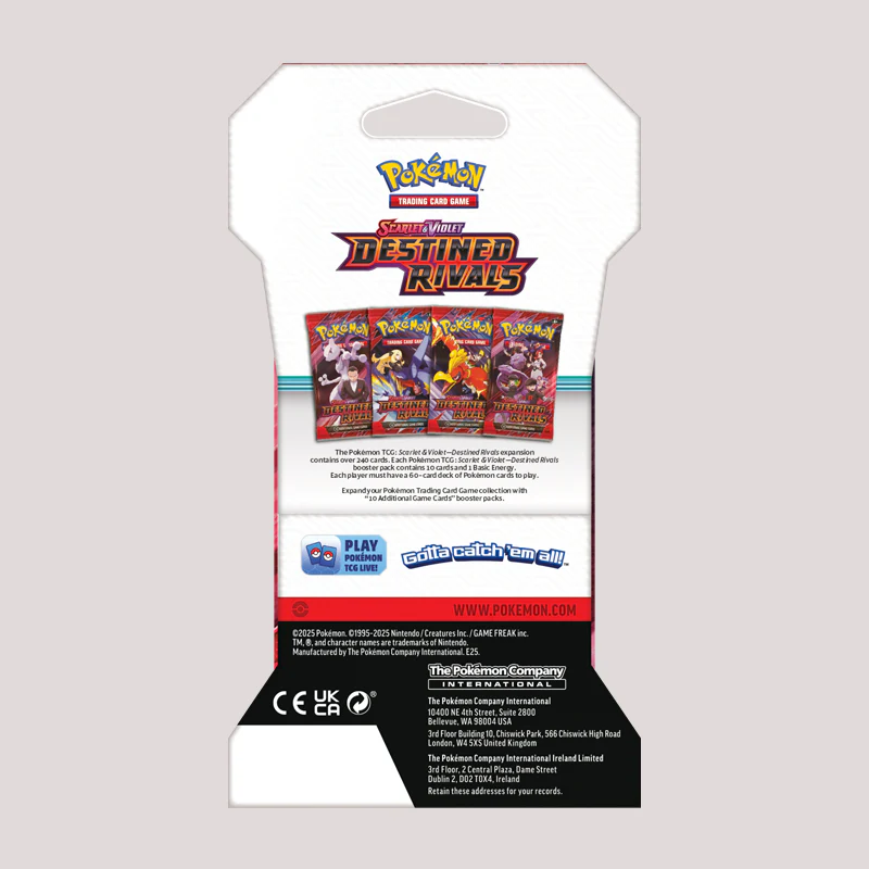 Pokémon - Destined Rivals Sleeved Booster Pack - Image 5