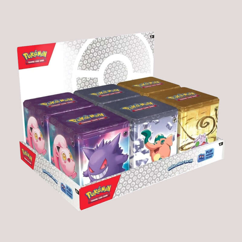 Pokémon - March Stacking Tin Display