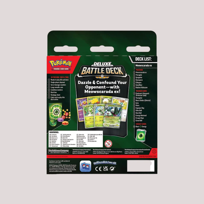 Pokémon - Meowscarada ex Deluxe Battle Deck - Image 2