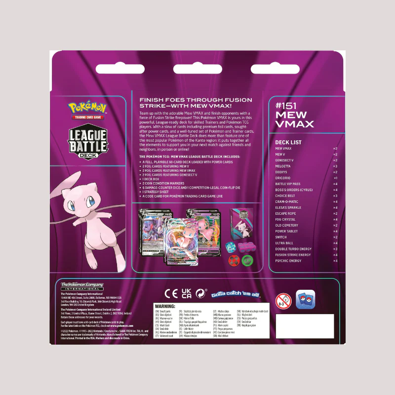 Pokémon - Mew VMAX League Battle Deck - Image 2