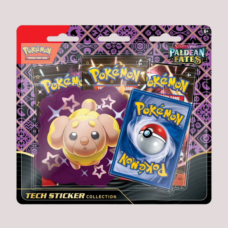Pokémon - Paldean Fates Tech Sticker Collection: Fidough