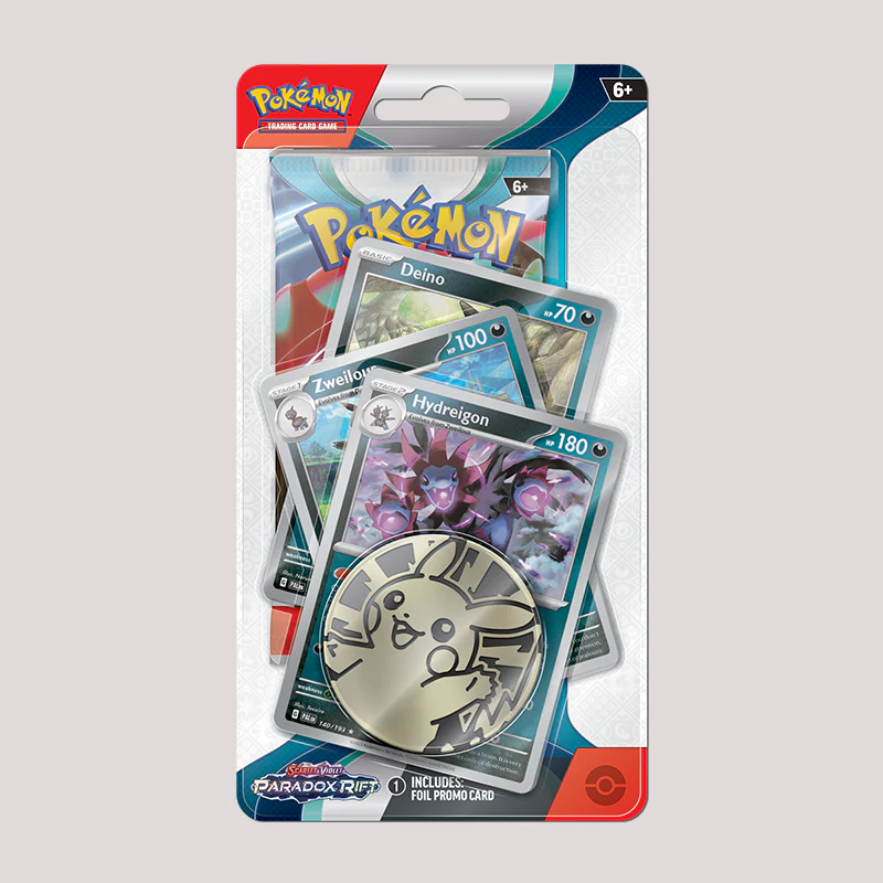 Pokémon - Paradox Rift Premium Checklane Blister: Hydreigon