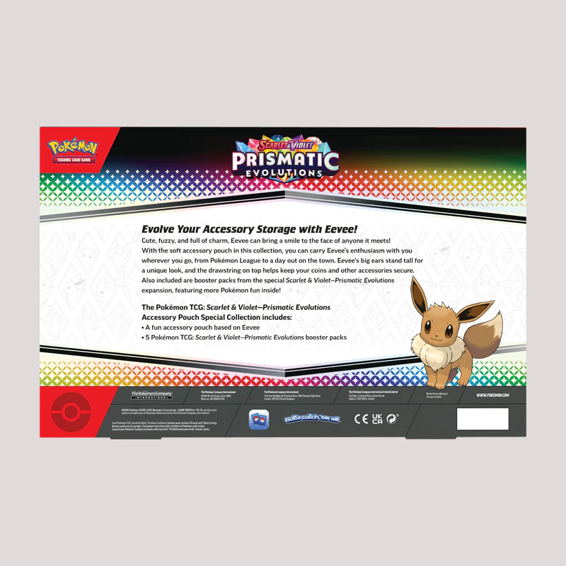 Pokémon - Prismatic Evolutions Accessory Pouch Special Collection - Image 4