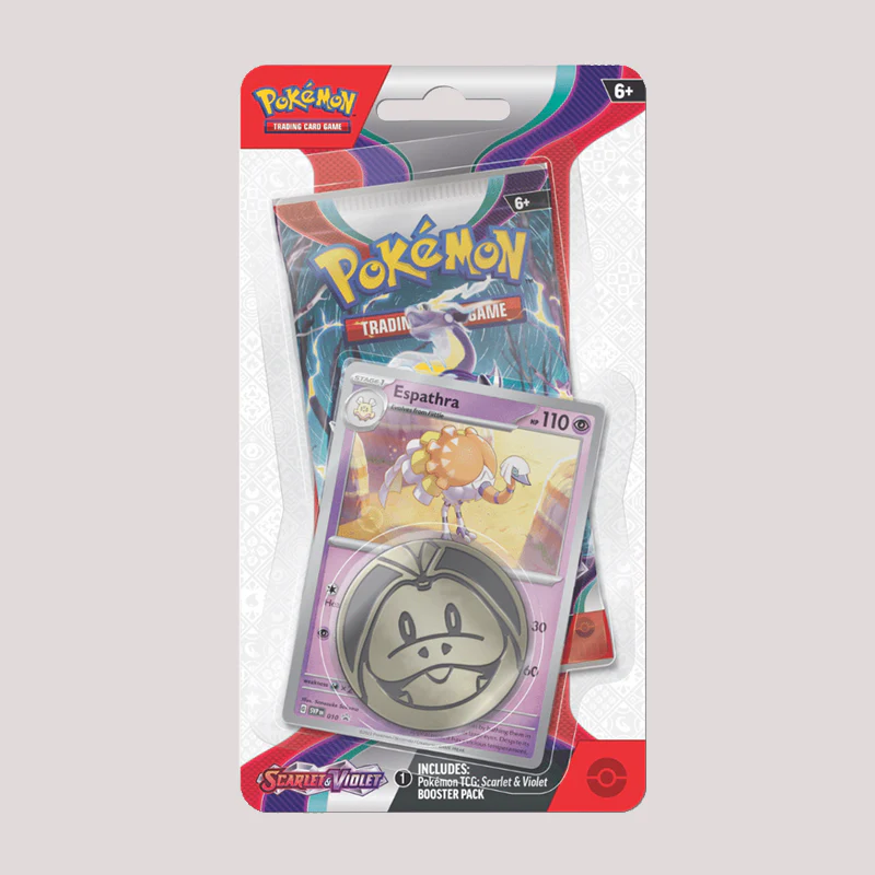 Pokémon - Scarlet & Violet Checklane Blister: Espathra