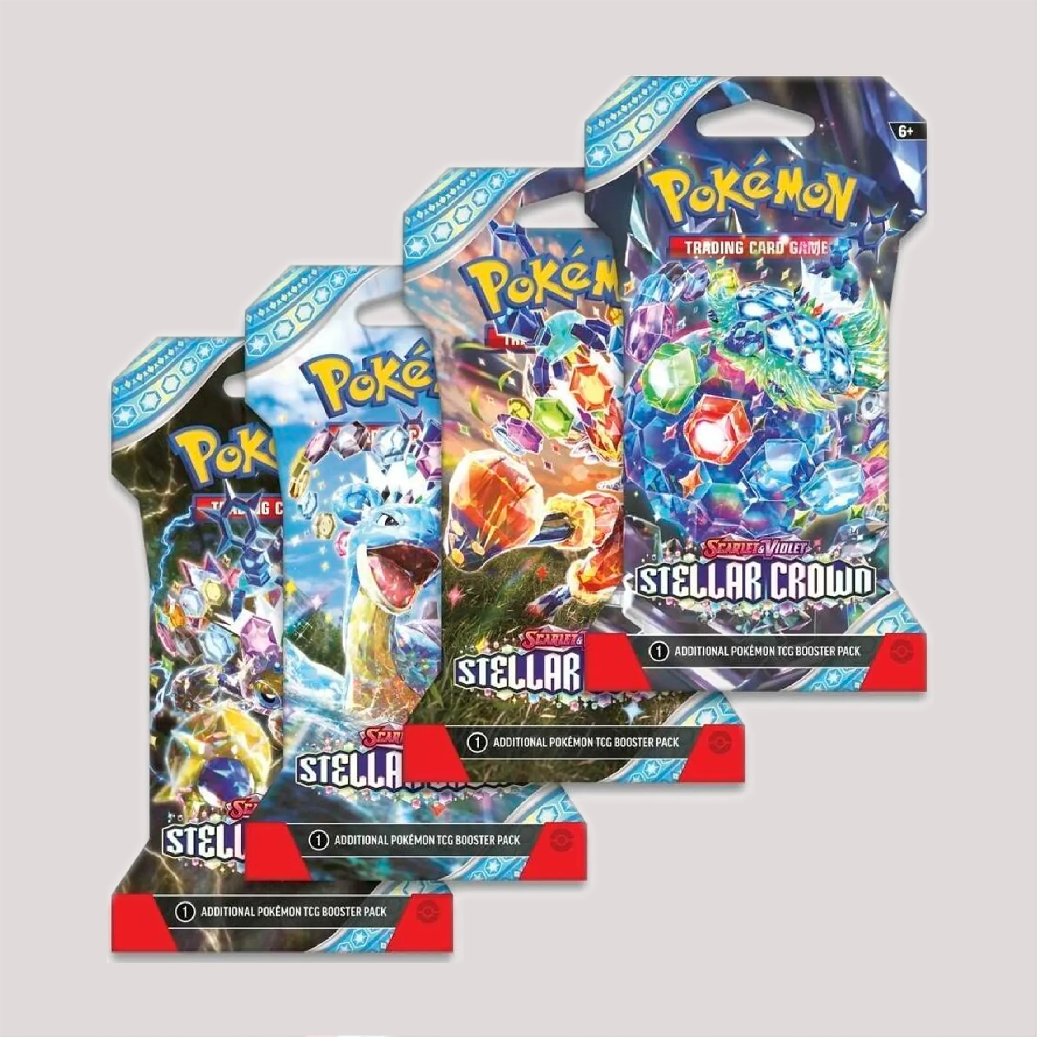 Pokémon - Stellar Crown Sleeved Booster Pack - Image 5