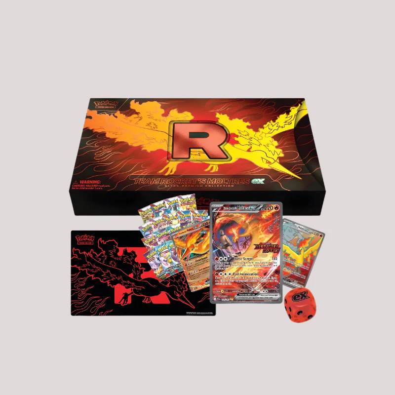 Pokémon - Team Rocket's Moltres ex Ultra Premium Collection - Image 3