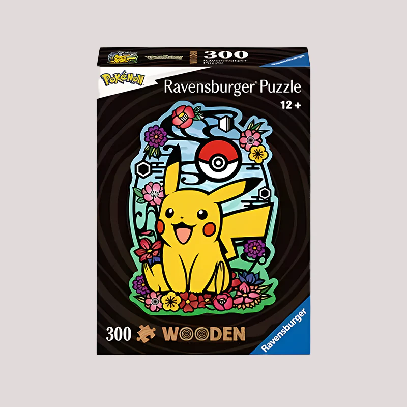Pokémon Wooden Jigsaw Puzzle: Pikachu (300 stuks)