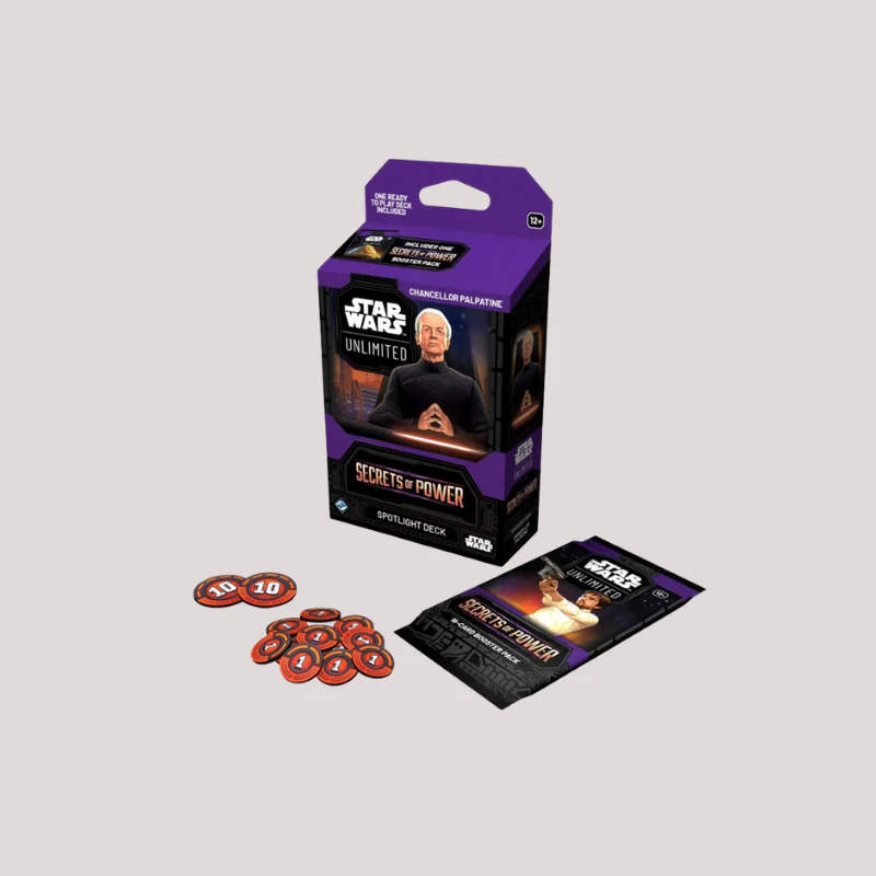 Star Wars: Unlimited - Secrets of Power Spotlight Deck: Chancellor Palpatine - Image 3