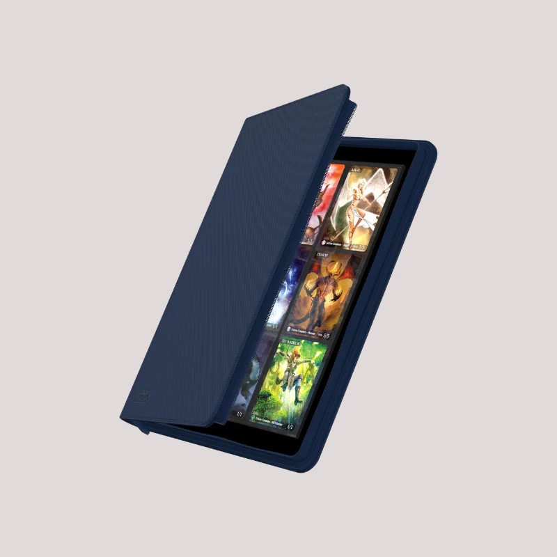Ultimate Guard Zipfolio 360 - 18-Pocket Xenoskin Blue - Image 3