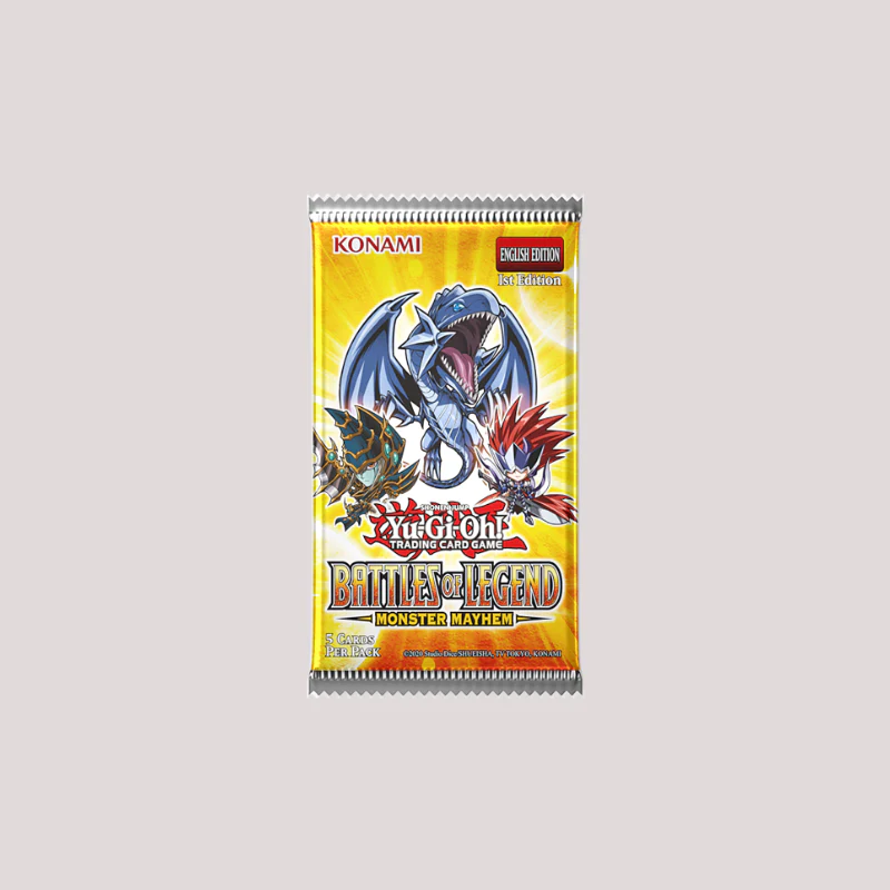 Yu-Gi-Oh! - Battles of Legend: Monster Mayhem Booster Pack - Image 2